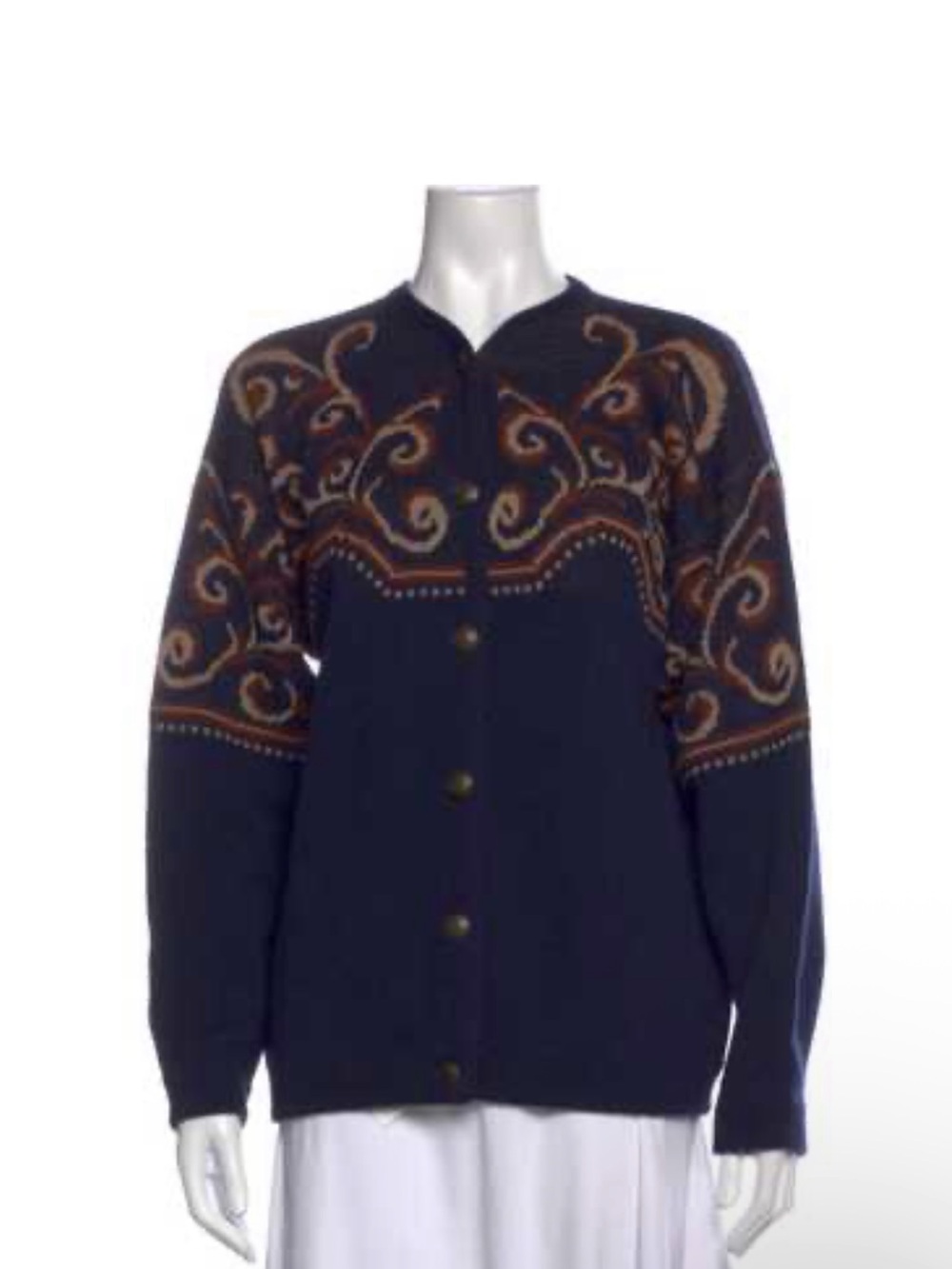 Pendleton Vintage Wool Button Down Cardigan Sweater XL